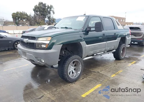 2002 Chevrolet Avalanche 1500 z USA, uszkodzony, nr VIN 3GNEC13T22G322640